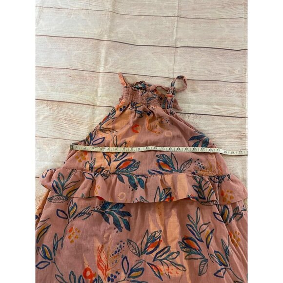 Free People Women's Anita Tropical Printed Maxi Dress - Medium - Picture 9 of 14